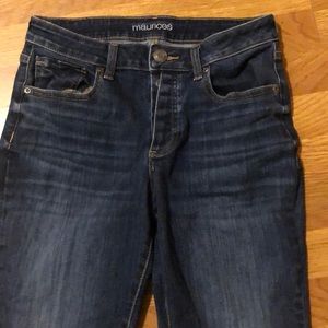 Maurices Dark Wash Boyfriend Fit Jeans
